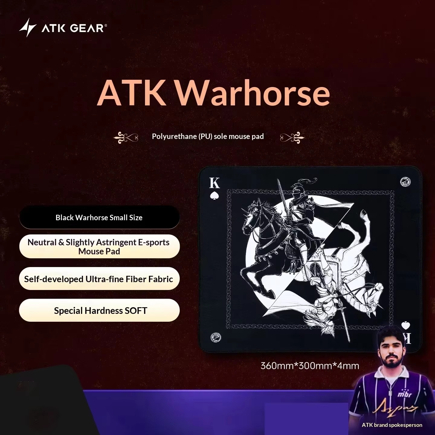 정품 ATK Kong Xsoft e스포츠 마우스 패드, - Esports Gaming Gear 리뷰 및 가격